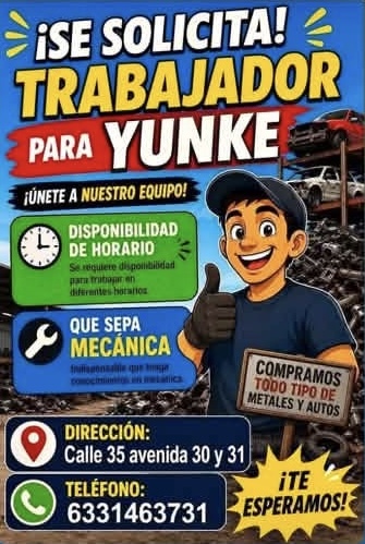 Trabajador para Yunke