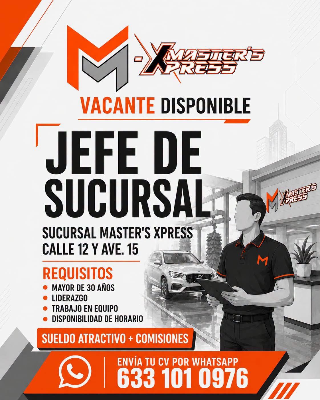 Jefe de Sucursal